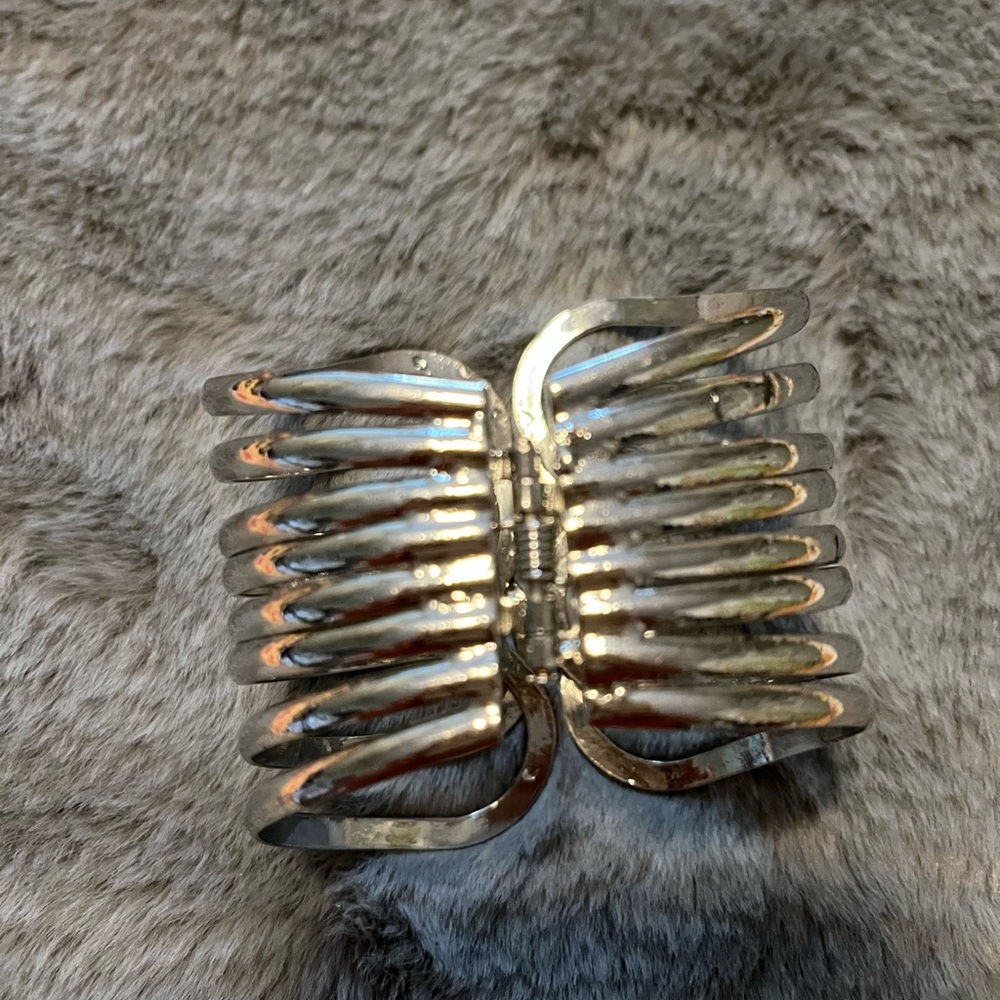 Silver Cuff Bracelet - Picture 2 of 3